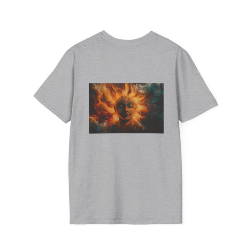 Nebula Sun God T-Shirt Design