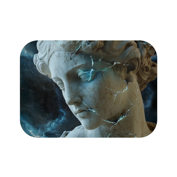 Nebula Themed Bath Mat Design