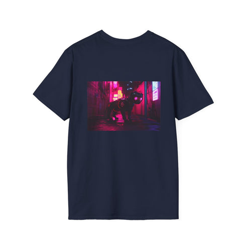 Neon Alley Robot Dog T-Shirt