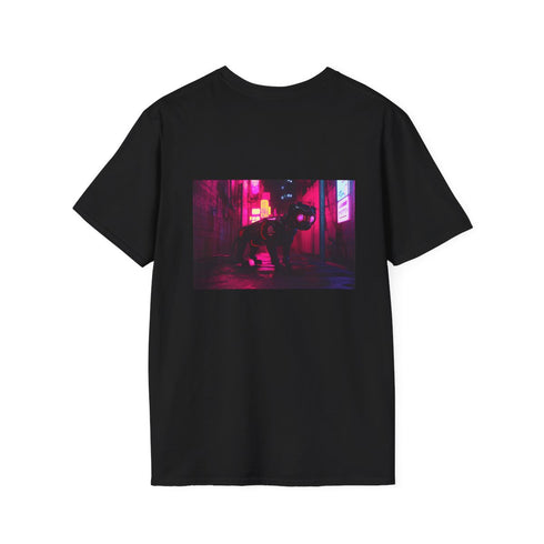 Neon Alley Robot Dog T-Shirt
