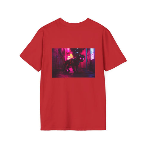 Neon Alley Robot Dog T-Shirt