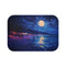 "Neon Beach Night Bath Mat"