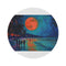 "Neon Beach Night Party Rug"