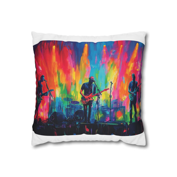"Neon Coldplay Concert Pillowcase Masterpiece"