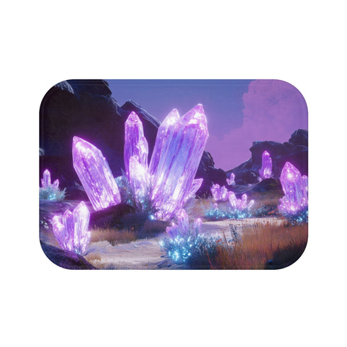Neon Crystal Bath Mat Blooms.