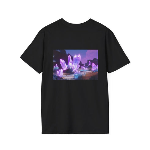 Neon Crystals Bloom Wasteland T-shirt.