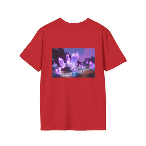 Neon Crystals Bloom Wasteland T-shirt.