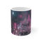 "Neon Dreams Cyberpunk City Mug"