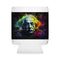 Neon Einstein Watercolor Can Cooler