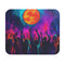 Neon Festival Moon Mouse Pad