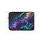 "Neon Galaxy Laptop Sleeve: Protect Your Tech in Style!"