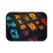 Neon Graffiti Ancient Rune Bathmat