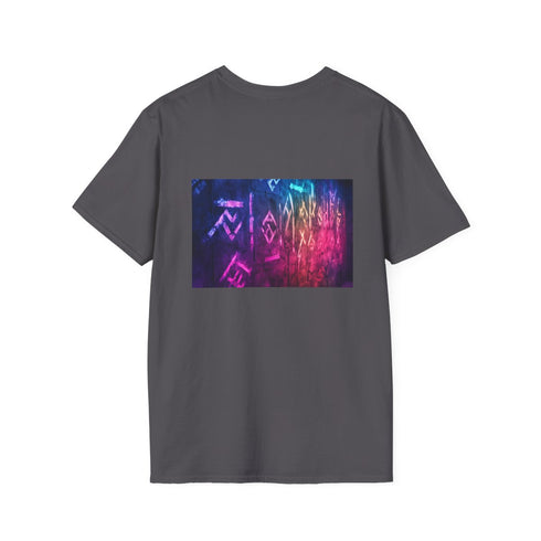 Neon Graffiti Ancient Rune T-Shirt