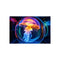 Neon Jellyfish Floating Through Time