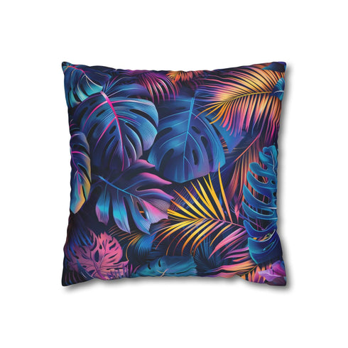 "Neon Jungle Paradise Pillowcase"