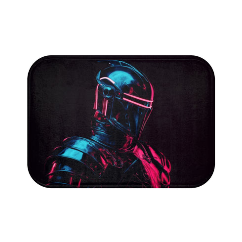 "Neon Knight Bath Mat Gift"