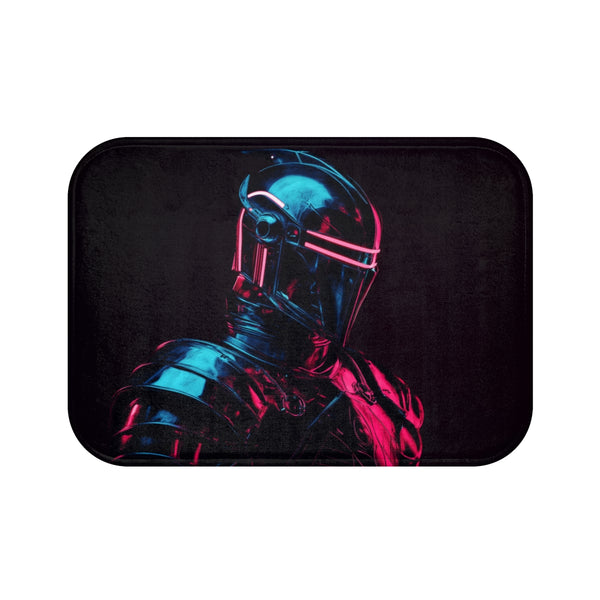 "Neon Knight Bath Mat Gift"