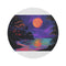 "Neon Moon Beach Party Rug"