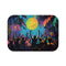 "Neon Moon Festival Bath Mat"