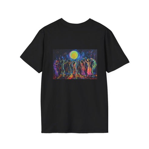 Neon Moon Festival Tee: Illuminate Your Night