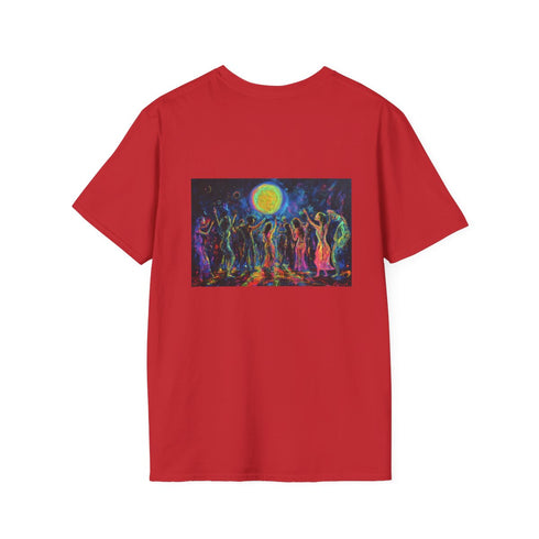 Neon Moon Festival Tee: Illuminate Your Night