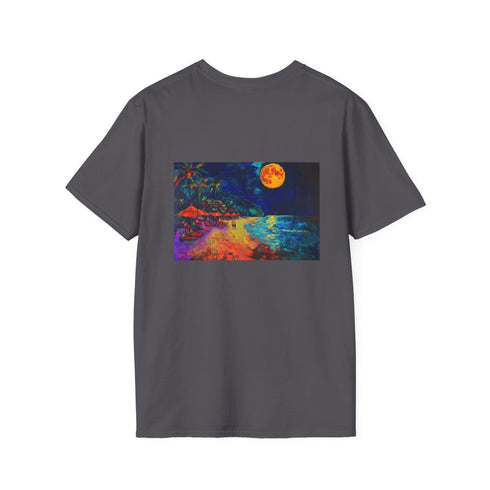 Neon Moonlight Beach Party Tee