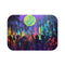 Neon Night Full Moon Bath Mat