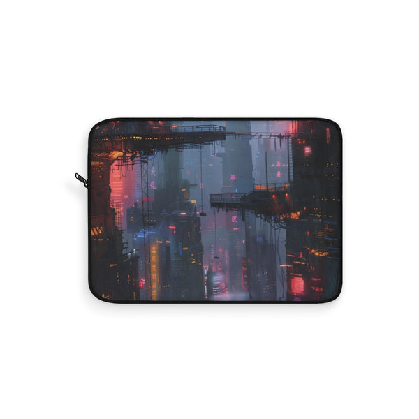 "Neon Nights Laptop Sleeve"