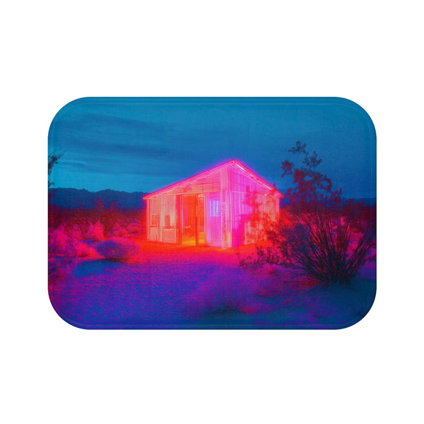 "Neon Palace Desert Mirage Bath Mat"
