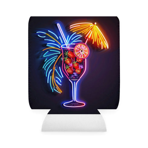 Neon Paradise Can Cooler Sleeve