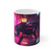 Neon Robot Dog Coffee Mug