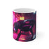 Neon Robot Dog Coffee Mug