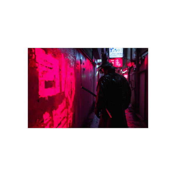Neon Samurai: Cyberpunk Alley Adventure
