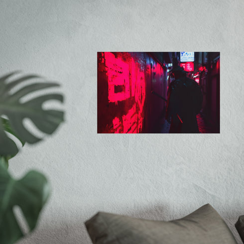 Neon Samurai: Cyberpunk Alley Adventure