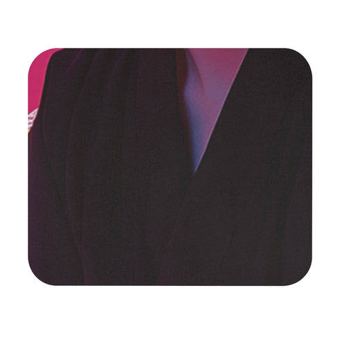 Neon Snake Glow Mouse Pad