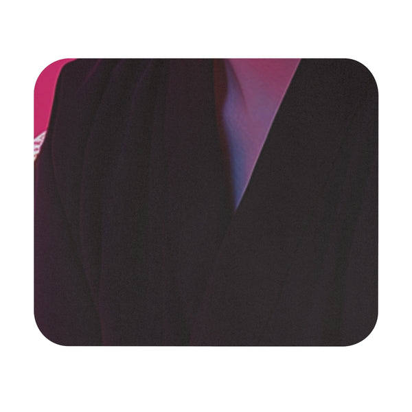 Neon Snake Glow Mouse Pad