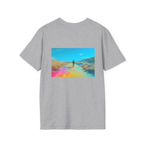 Neon Tide Desert Landscape Shirt