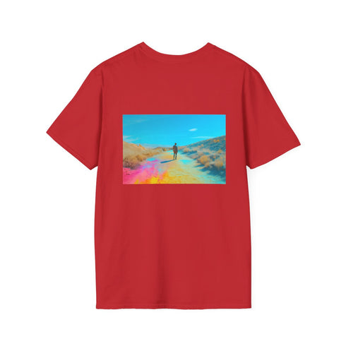Neon Tide Desert Landscape Shirt