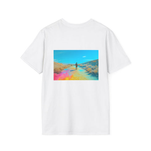 Neon Tide Desert Landscape Shirt