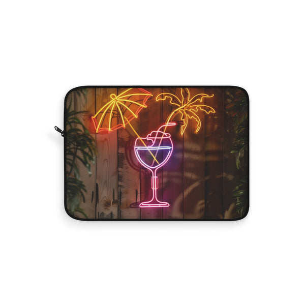 "Neon Tropic Cocktail Laptop Sleeve"