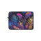 "Neon Tropical Leaves Laptop Sleeve: Transport Your Tech in Style!"
