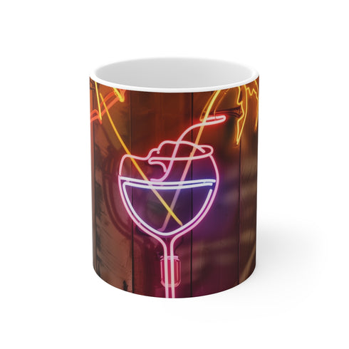 "Neon Tropics Coffee Mug"