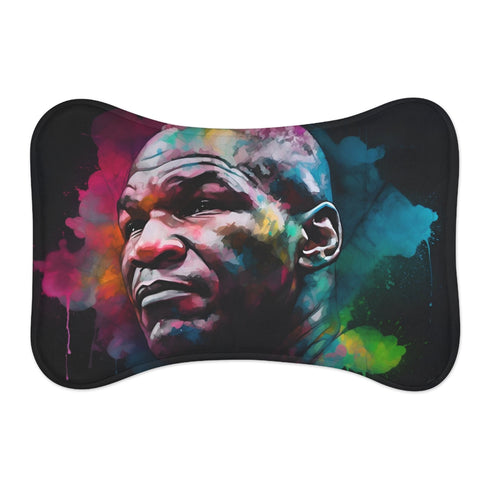 "Neon Tyson Watercolor Pet Mat"