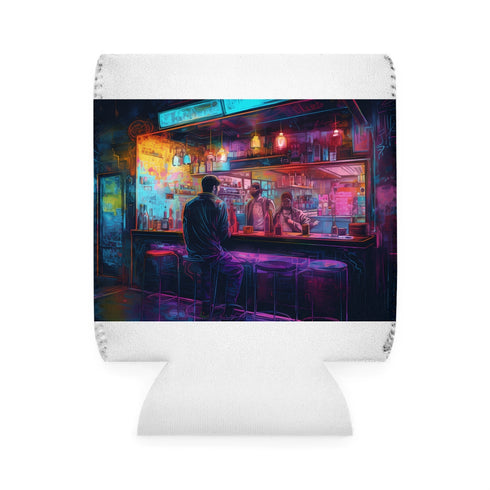 Neon Watercolor Bar Sleeve: Keep Cool in Style!