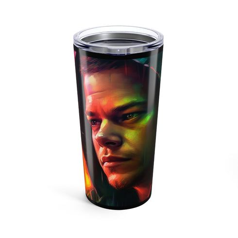 Neon Watercolor Bottle by Matt Damon
