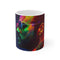 "Neon Watercolor George Michael Mug"