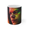 Neon Watercolor Matt Damon Mug