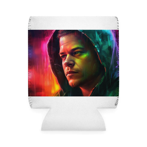 Neon Watercolor Matt Damon Sleeve