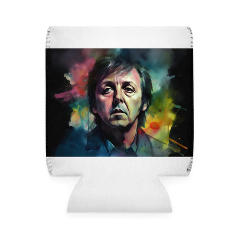 Neon Watercolor Paul McCartney Cooler