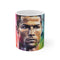 "Neon Watercolor Ronaldo Coffee Mug"